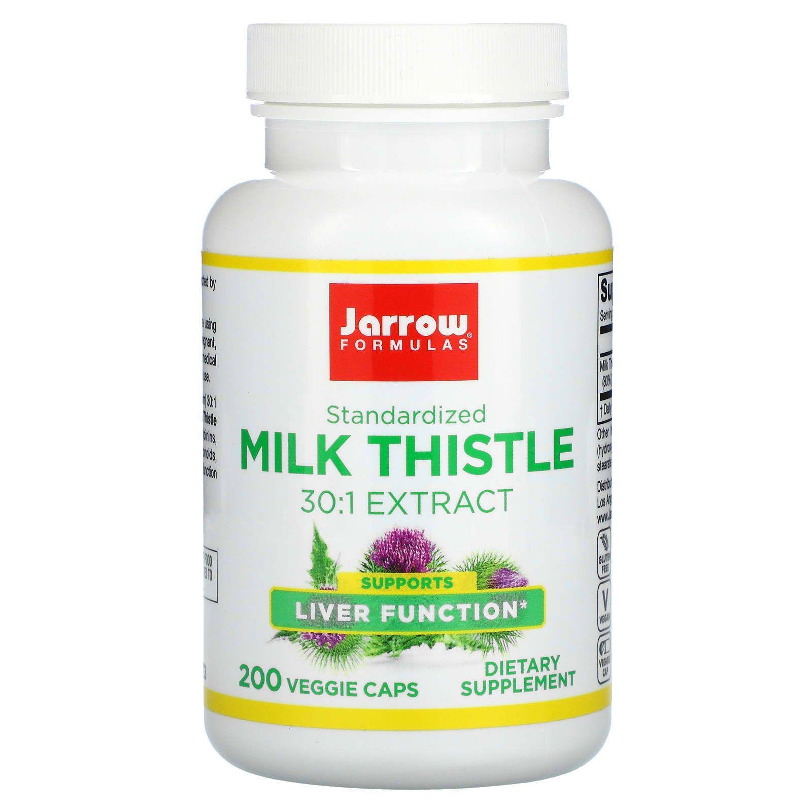 Розторопша Jarrow Formulas Milk Thistle 150 мг 200 Caps