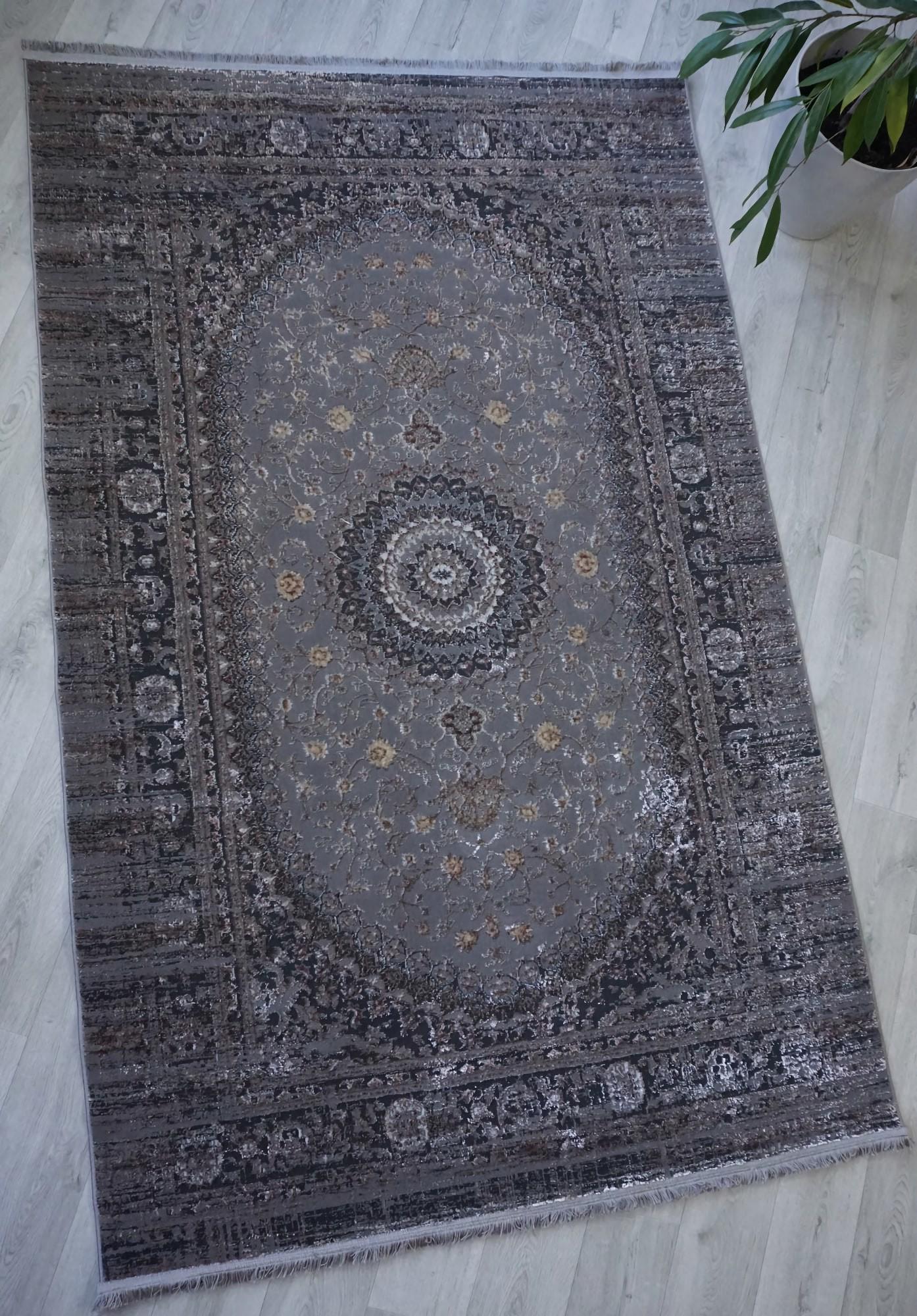 Ковер Salsa e909a 200x300 см Visone/Dark Gray