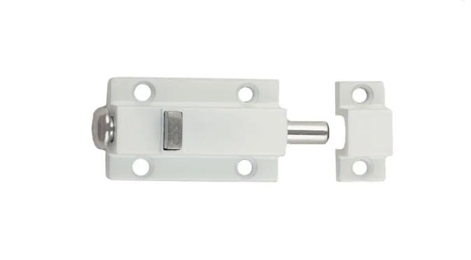 Шпингалет накладной квадрат FZB 60 мм Белый (ЭЭ887) Шпингалет накладной квадрат FZB 60 мм Белый (ЭЭ887)