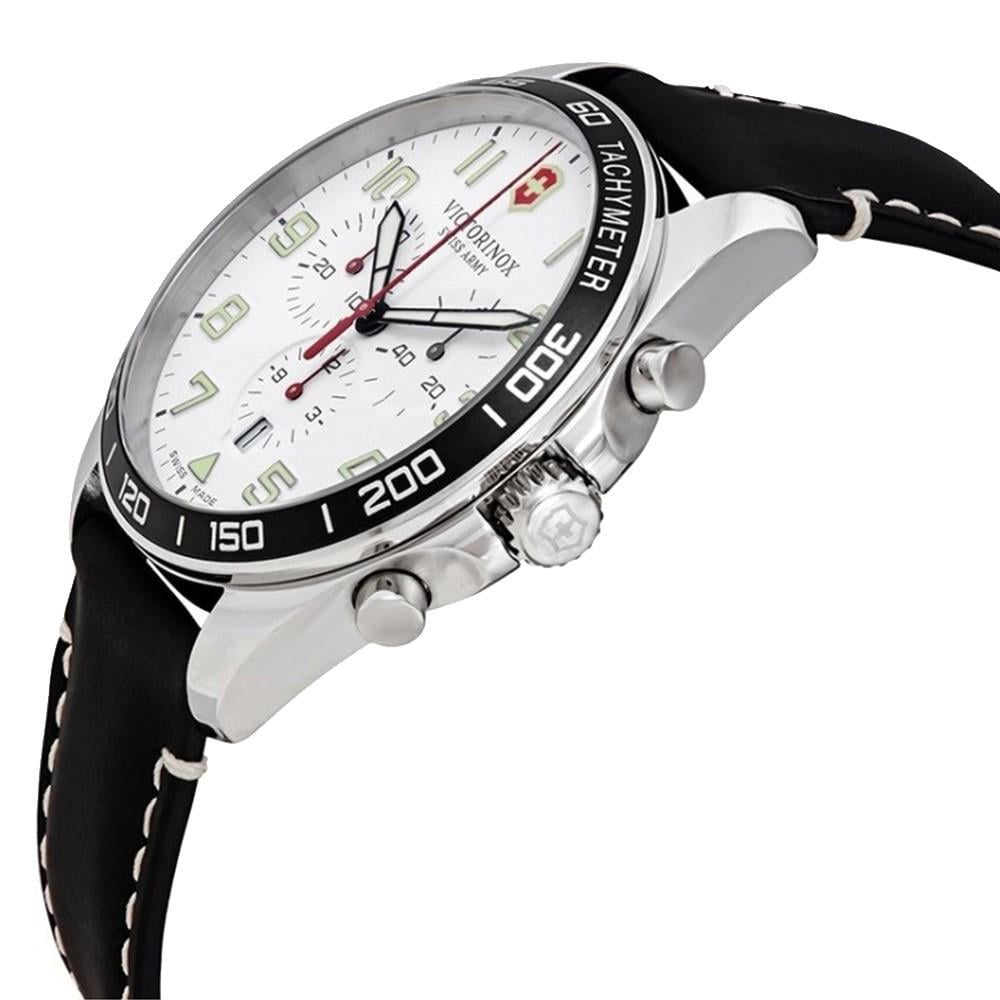 Наручний годинник чоловічий Victorinox Swiss Army Fieldforce Chrono кварцевий Silver (V241853) - фото 5