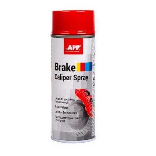 Фарба аерозольна APP Brake Caliper Spray для гальмівних супортів 400 мл Червоний (210150) - фото 1