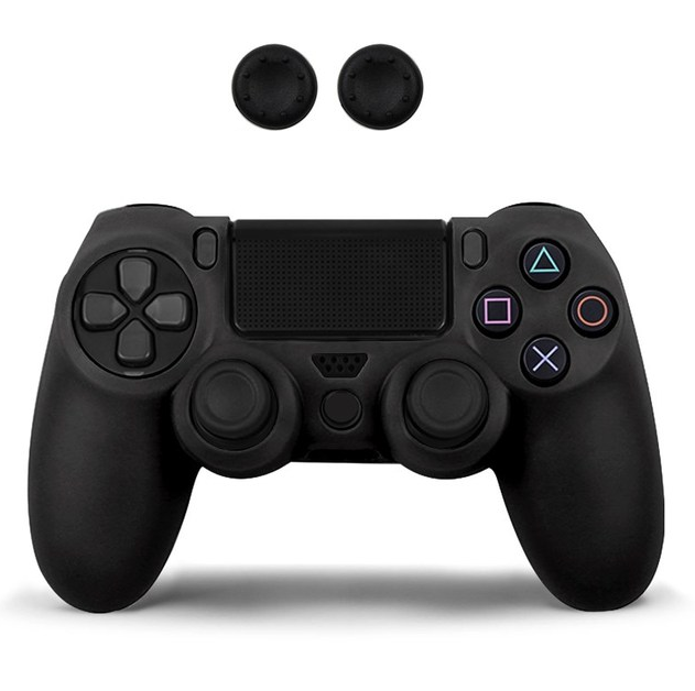 Чохол силіконовий для геймпада PS4 Dualshock 4 Black