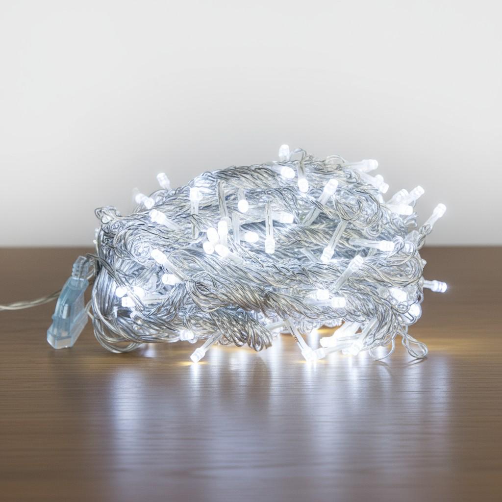 Гирлянда-штора новогодняя сетевая 3х3 м 192LED Белый (ZWM33192LEDW) - фото 4 Гирлянда-штора новогодняя сетевая 3х3 м 192LED Белый (ZWM33192LEDW) - фото 4