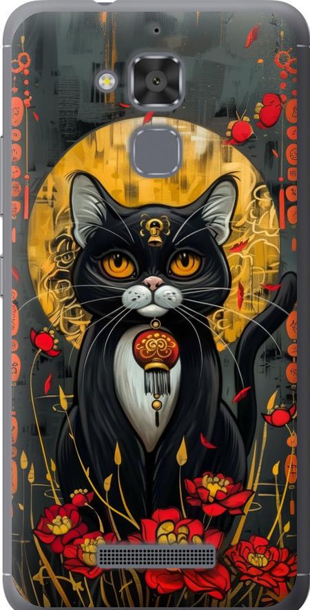 Чехол на Asus Zenfone 3 Max ZC520TL China Cat (6134u-442-42517)
