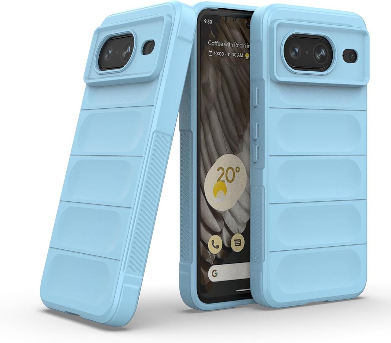 Чехол Ricco Phantom Shield для Google Pixel 8a (светло-голубой) - фото 1