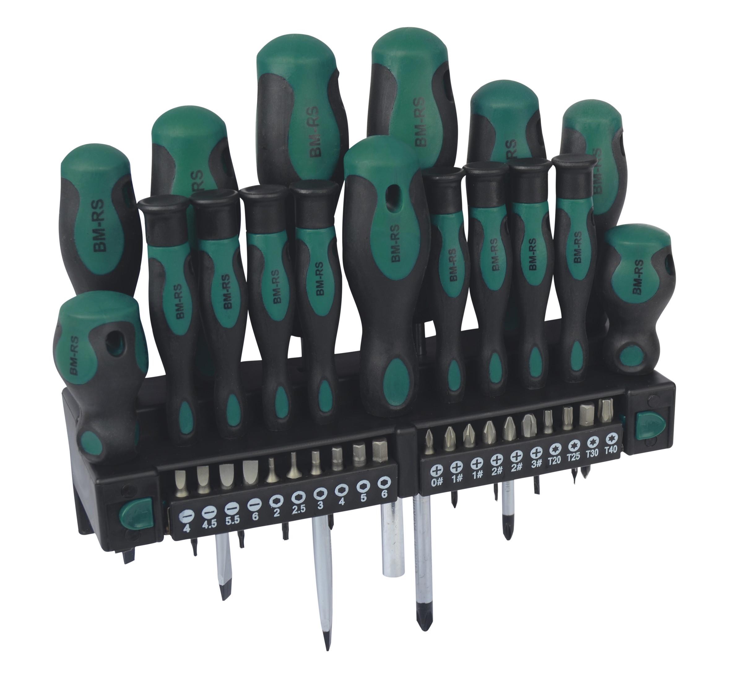 Набір викруток і біт на власника Mannesmann M11415