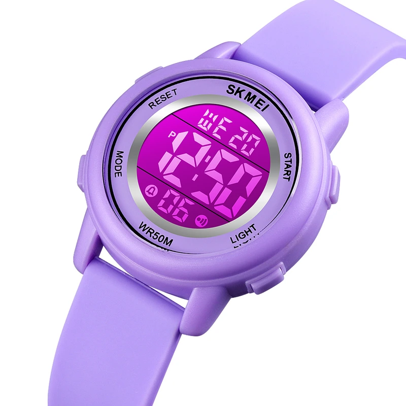 Наручний годинник Skmei 1721PL Purple - фото 2 Наручний годинник Skmei 1721PL Purple - фото 2