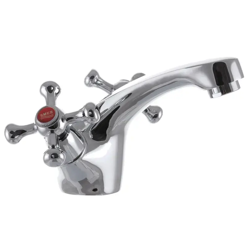 Смеситель для раковины Champion Smes 161 двухвентильный Хром (CH0097) Смеситель для раковины Champion Smes 161 двухвентильный Хром (CH0097)