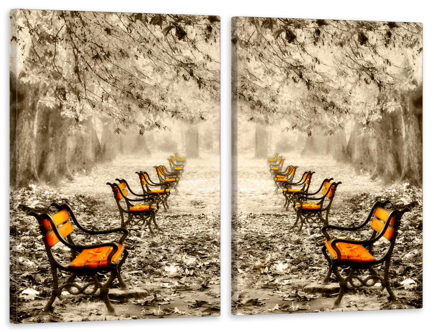 Картина модульная в гостиную/спальню Парк 120х170 см (TLV-2_037)