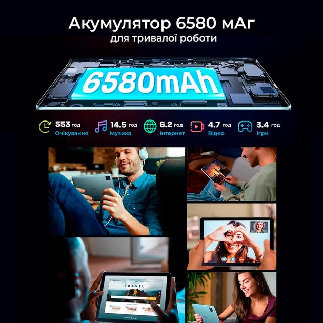 Планшет Oscal Pad 70 Wifi Space 4/128GB Grey - фото 8