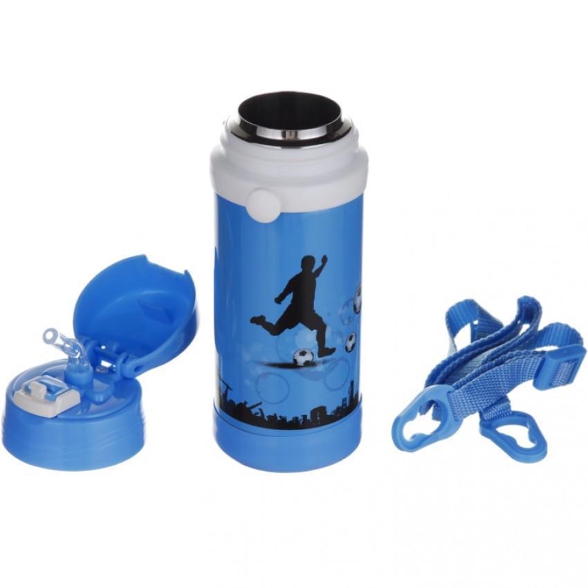 Термос детский A-PLUS 1776 с трубочкой из нержавеющей стали 320 мл Голубой (1688457478) - фото 3 Термос детский A-PLUS 1776 с трубочкой из нержавеющей стали 320 мл Голубой (1688457478) - фото 3