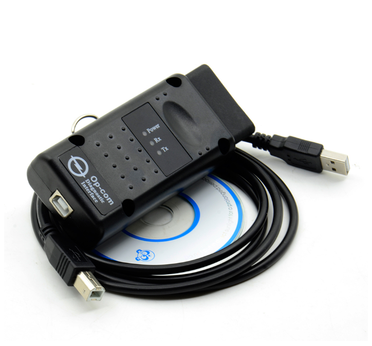 Диагностический сканер OBD2 Opel OP-COM v1.7 USB полноценный прошиваемый (1857163301) - фото 5