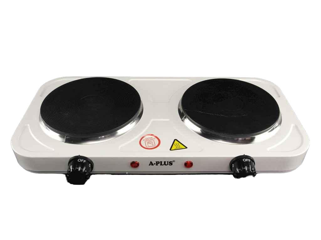 Електроплита A-PLUS 1000 Вт двоконфорочний диск (566165)