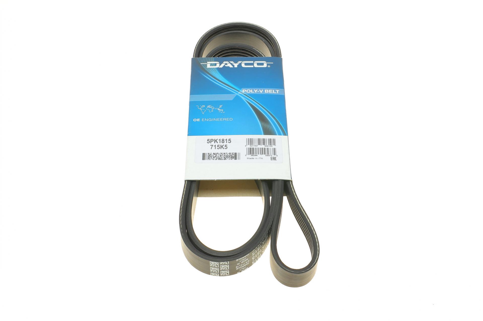 Ремень генератора DAYCO BMW 5 E39/Opel Omega B 2.5D/2.5TD 94-03 5PK1815 Ремень генератора DAYCO BMW 5 E39/Opel Omega B 2.5D/2.5TD 94-03 5PK1815