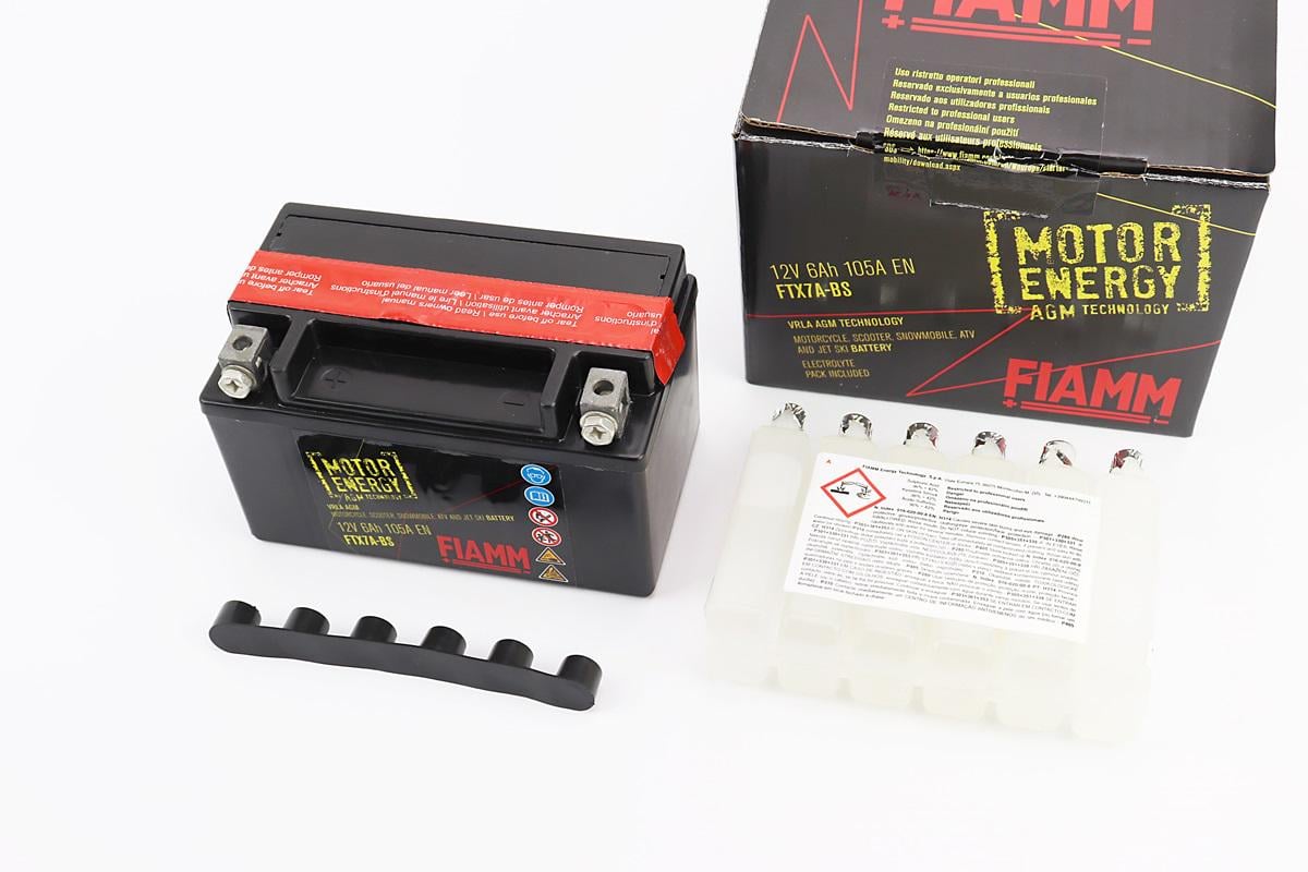 Акумулятор 12V 6Ah FTX7A-BS кислотний 150x85x95 мм (348274)