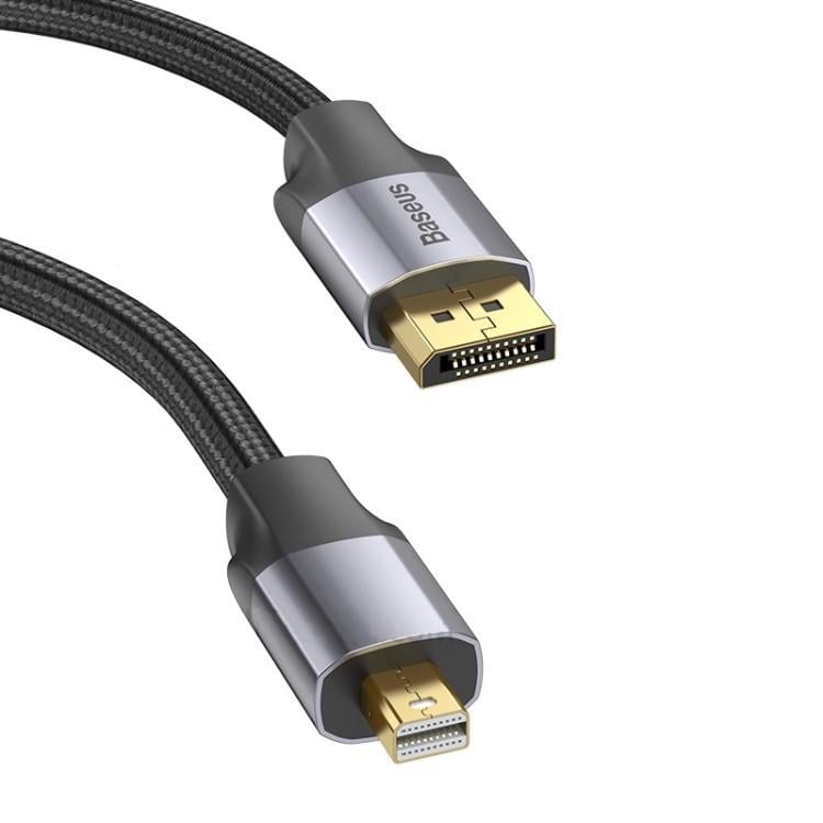 HDMI кабель BASEUS Enjoyment Series MiniDP Male To 4K HDMI Female Adapter  2 м Grey