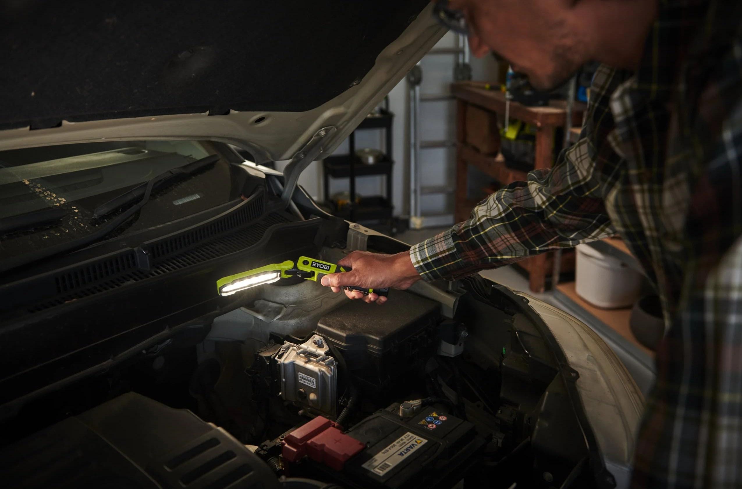 Ліхтар інспекційний акумуляторний Ryobi Lithium RLI4-120G 4V 2 Ah (5133006225) - фото 7