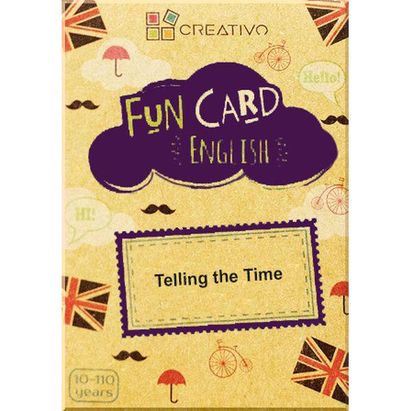 Книга CREATIVO "Fun Card English: Telling the Time" (ISBN:9788366122390)