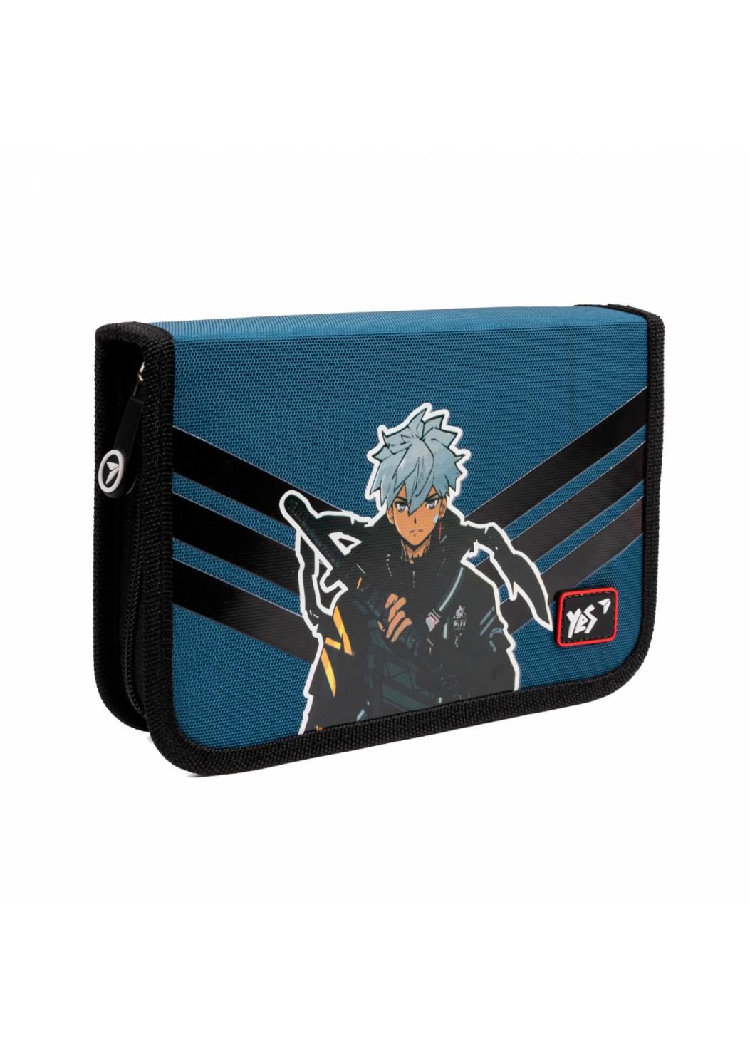 Пенал твердый YES одинарный с клапаном HP-03 Katana (533579)