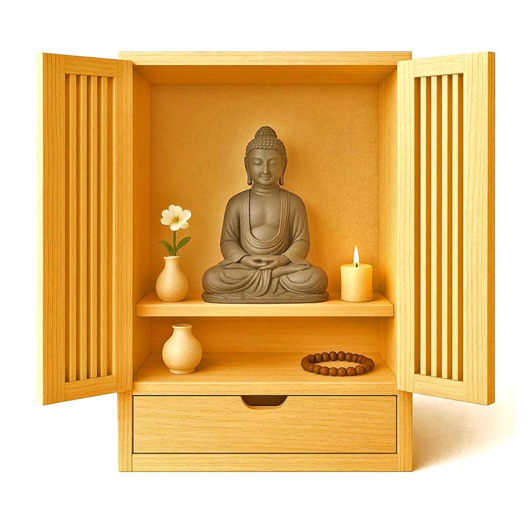 Алтарь для медитации из дерева Ашвинат Карри (ЛАТ-004103)