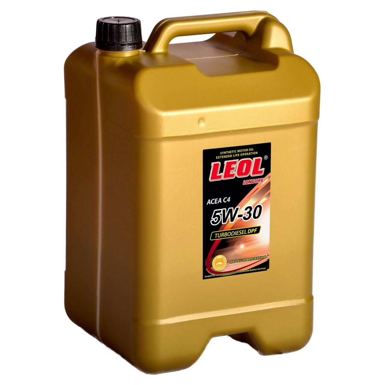 Олива моторна Леол Turbodiesel DPF 5W-30 C4 10 л (2630046065) Олива моторна Леол Turbodiesel DPF 5W-30 C4 10 л (2630046065)