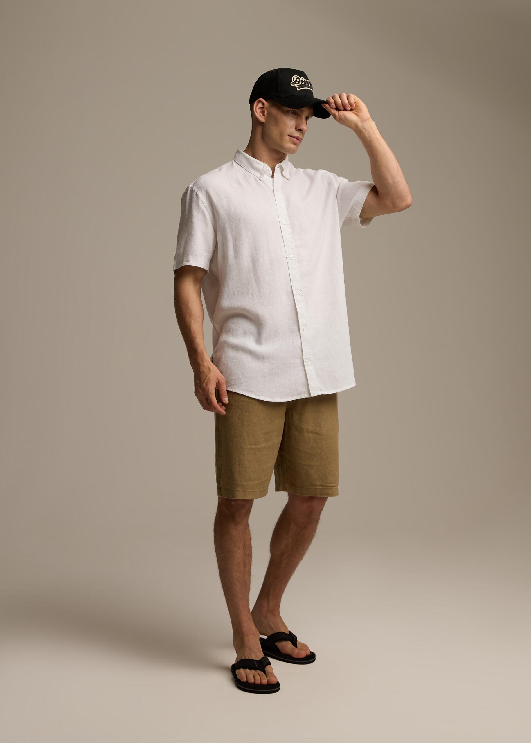 Шорти чоловічі Diverse MENFI 2XL Темно-бежевий (5905384133649) - фото 2 Шорти чоловічі Diverse MENFI 2XL Темно-бежевий (5905384133649) - фото 2