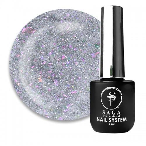 Гель-лак для ногтей светоотражающий Saga FIERY GEL №43 8 мл