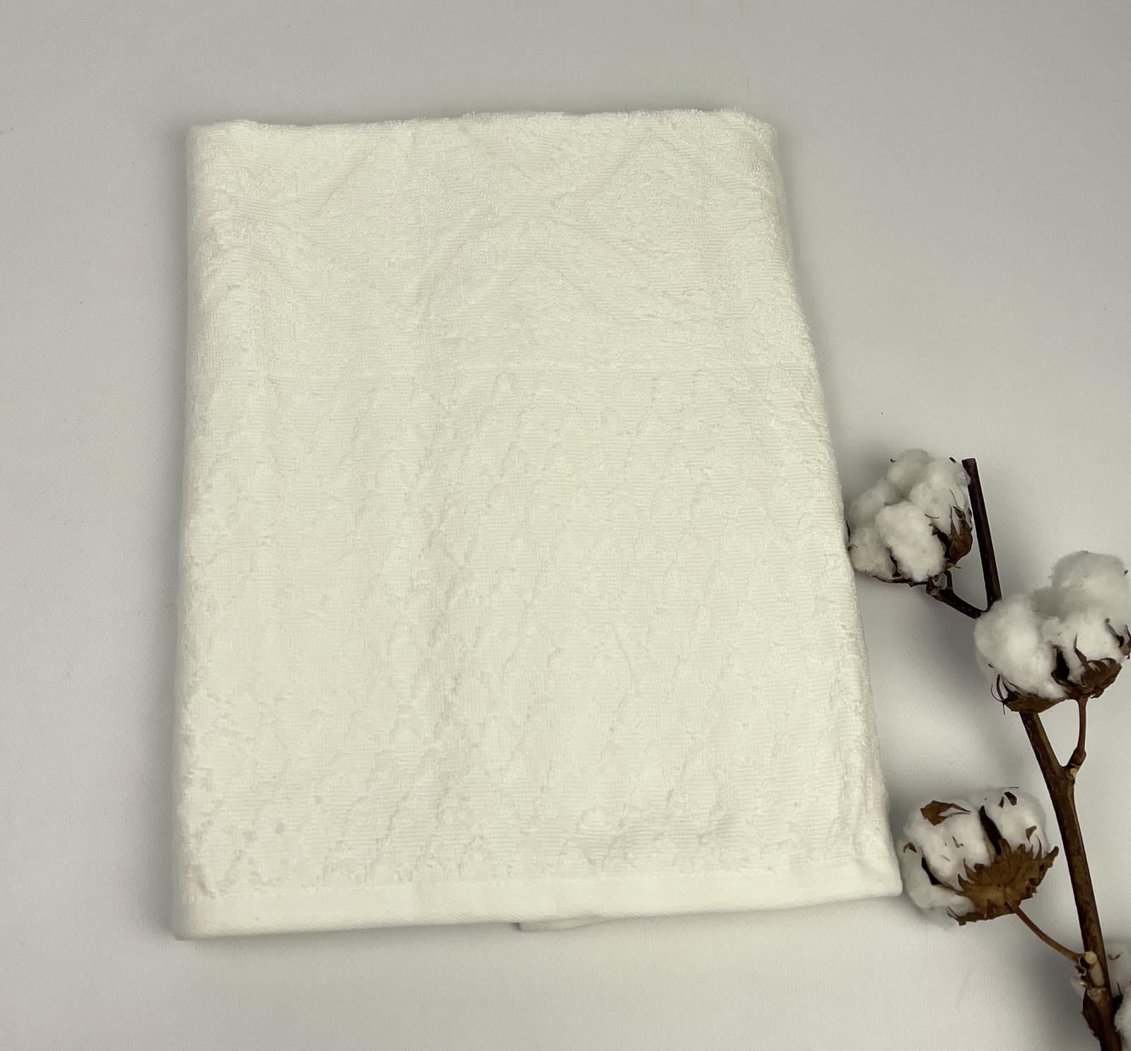 Полотенце Altinbasak Andy 90x150 см Белый (CN28254)