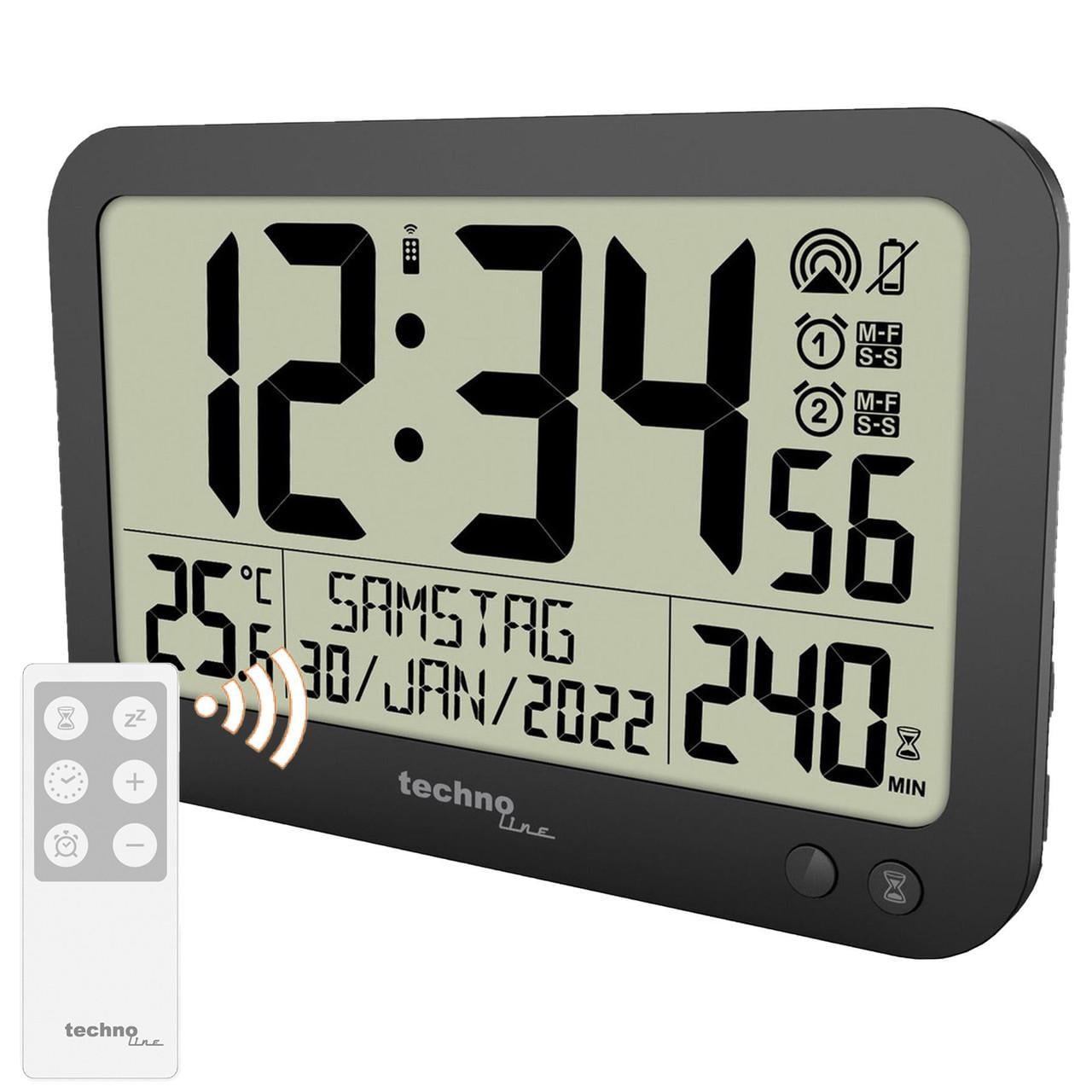 Годинник настінний Technoline WS8026 Black (WS8026) Годинник настінний Technoline WS8026 Black (WS8026)
