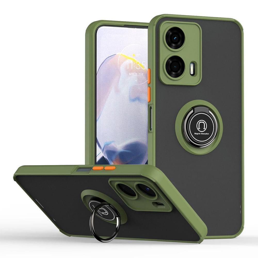 Захисний чохол MatteLuxe Motorola G24 (з кільцем) Khaki (38251-17) Захисний чохол MatteLuxe Motorola G24 (з кільцем) Khaki (38251-17)
