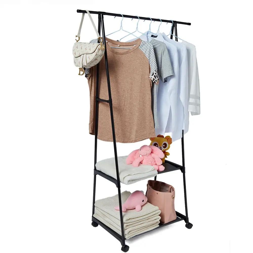 Стійка для одягу та взуття Clothes Rack CR-02 Чорний (SS-03) - фото 3