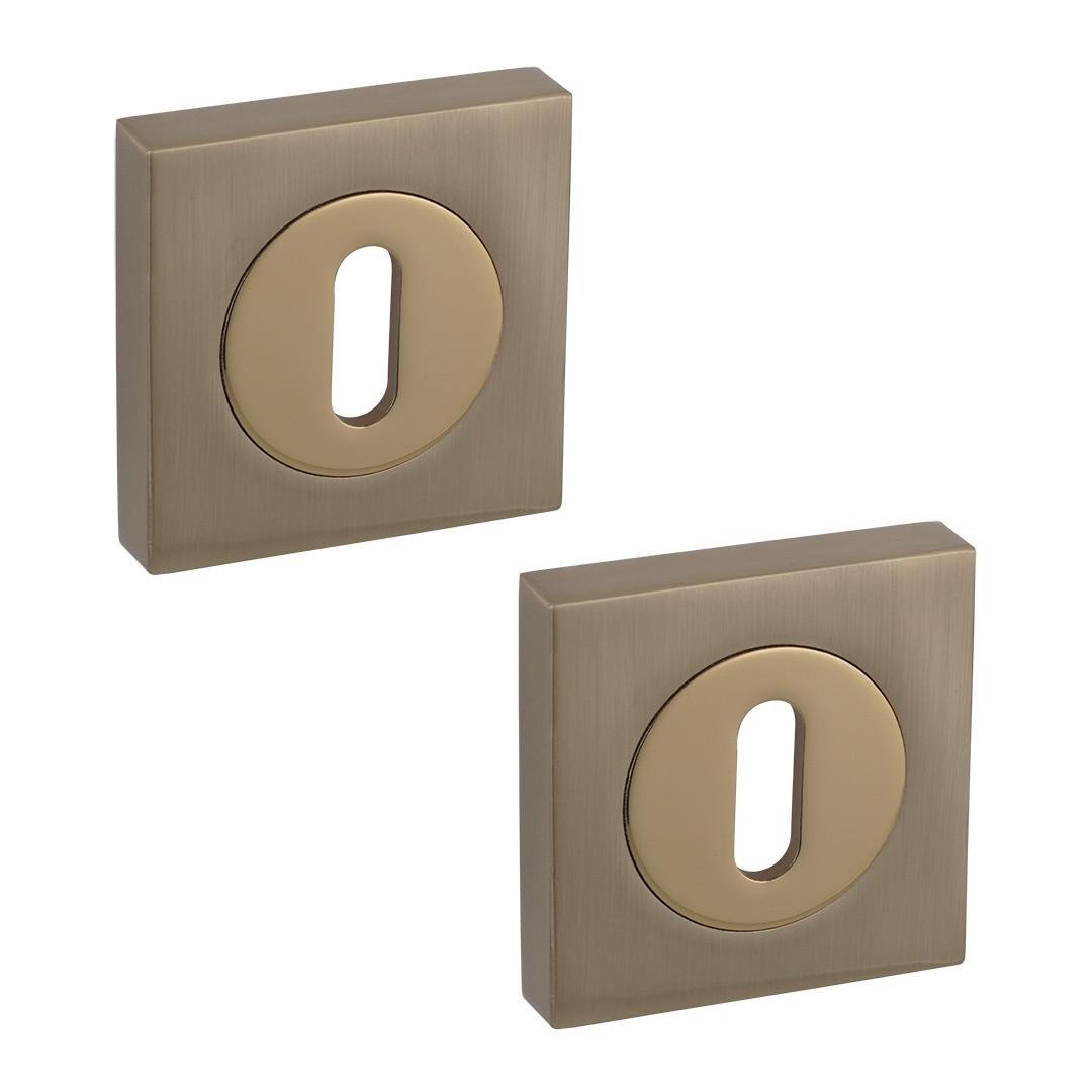 Накладка под ключ BB Siba R03 Золотой матовый/Темно-золотой (R03 2 21 11) - фото 1 Накладка под ключ BB Siba R03 Золотой матовый/Темно-золотой (R03 2 21 11) - фото 1