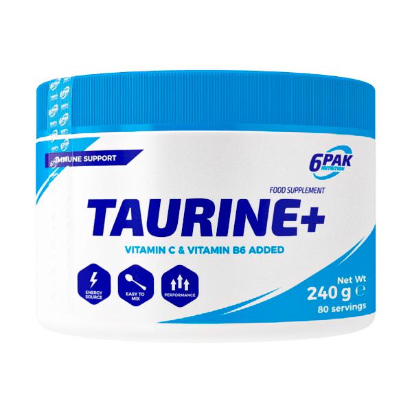 Аминокислота 6PAK Nutrition Taurine+ 240 г (7331) Аминокислота 6PAK Nutrition Taurine+ 240 г (7331)