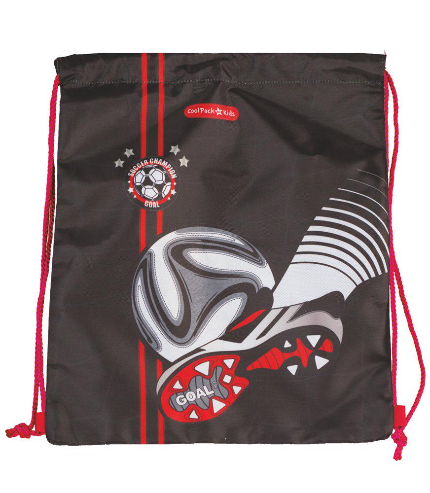 Сумка для взуття CooLPacK 38,5х32 см Football II Black (66495CP)