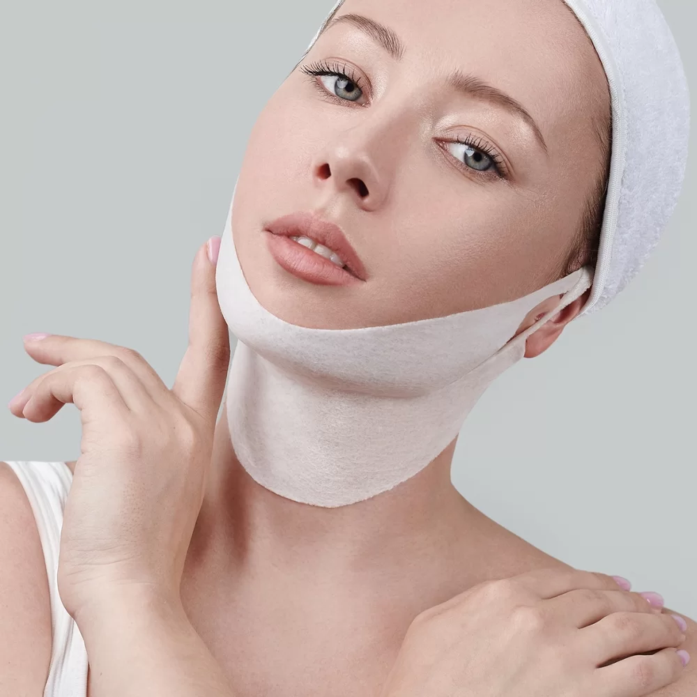 Набір масок для підтяжки овалу обличчя Anacis Vela Contour Dual Lift Mask 10 г / 5 шт (29170105) - фото 3