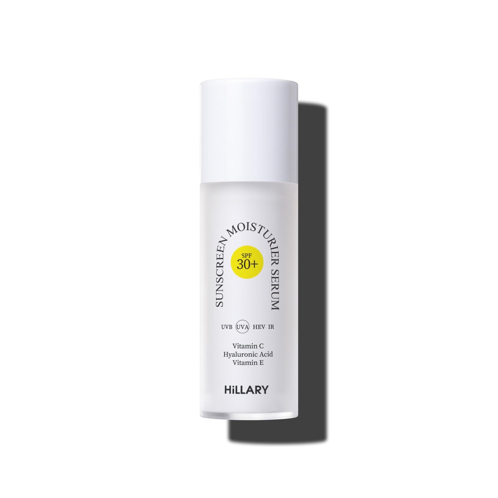 Солнцезащитная сыворотка Hillary Sunscreen SPF30 увлажняющая с витамином С 30 мл (HI-08-470)