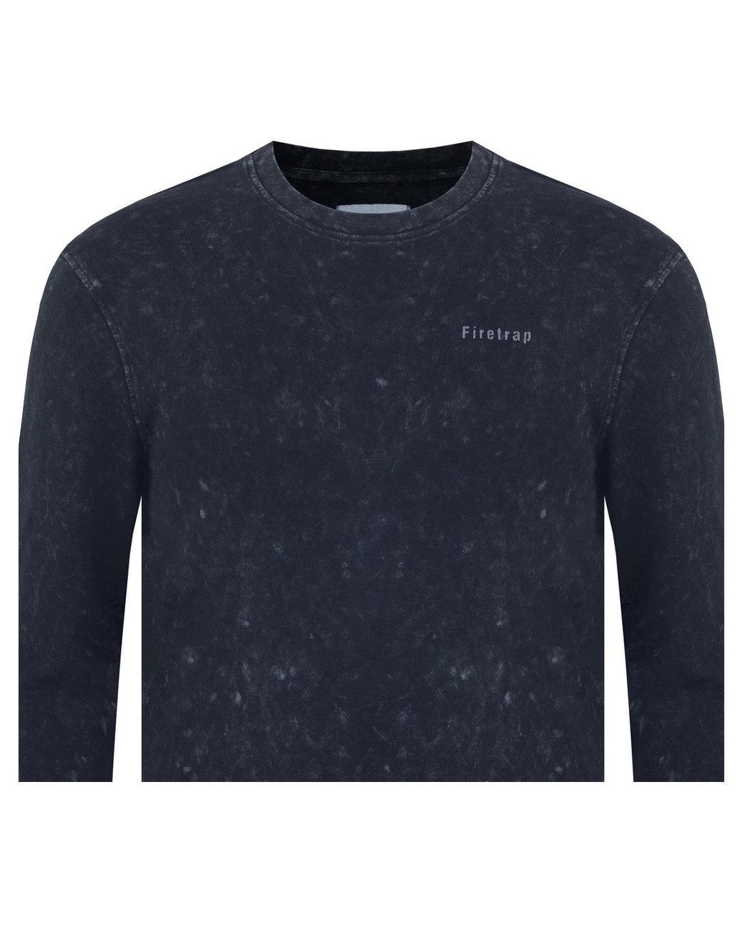 Футболка мужская Firetrap 58800603 с длинным рукавом L Черный (2588006033904) - фото 2