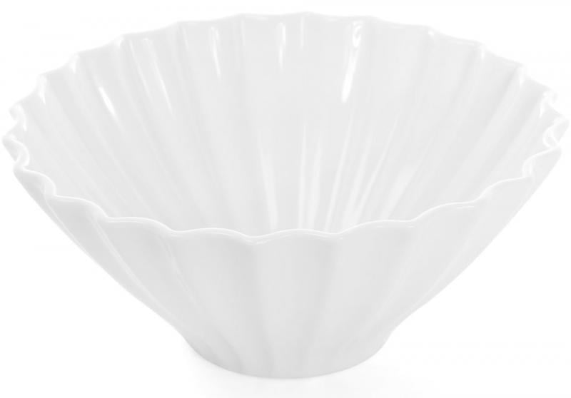 Набір фарфорових салатників White City Хвиля 2 шт. 700 мл Білий - фото 2 Набір фарфорових салатників White City Хвиля 2 шт. 700 мл Білий - фото 2