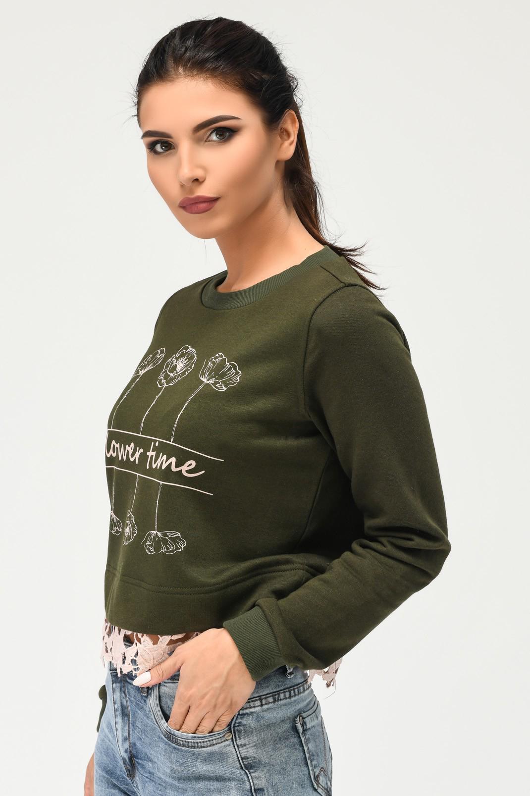 Свитшот Carica -SV-7569-1 S Хаки (2000002151975)