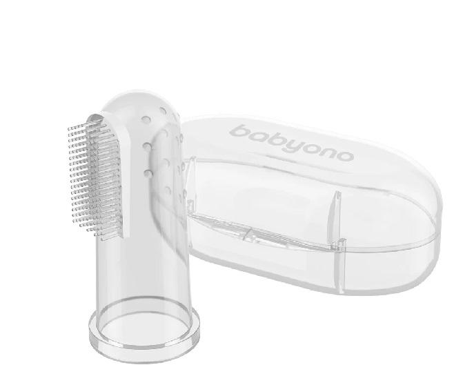 Зубна щіточка з масажером для ясен BabyOno (УТ000004284)