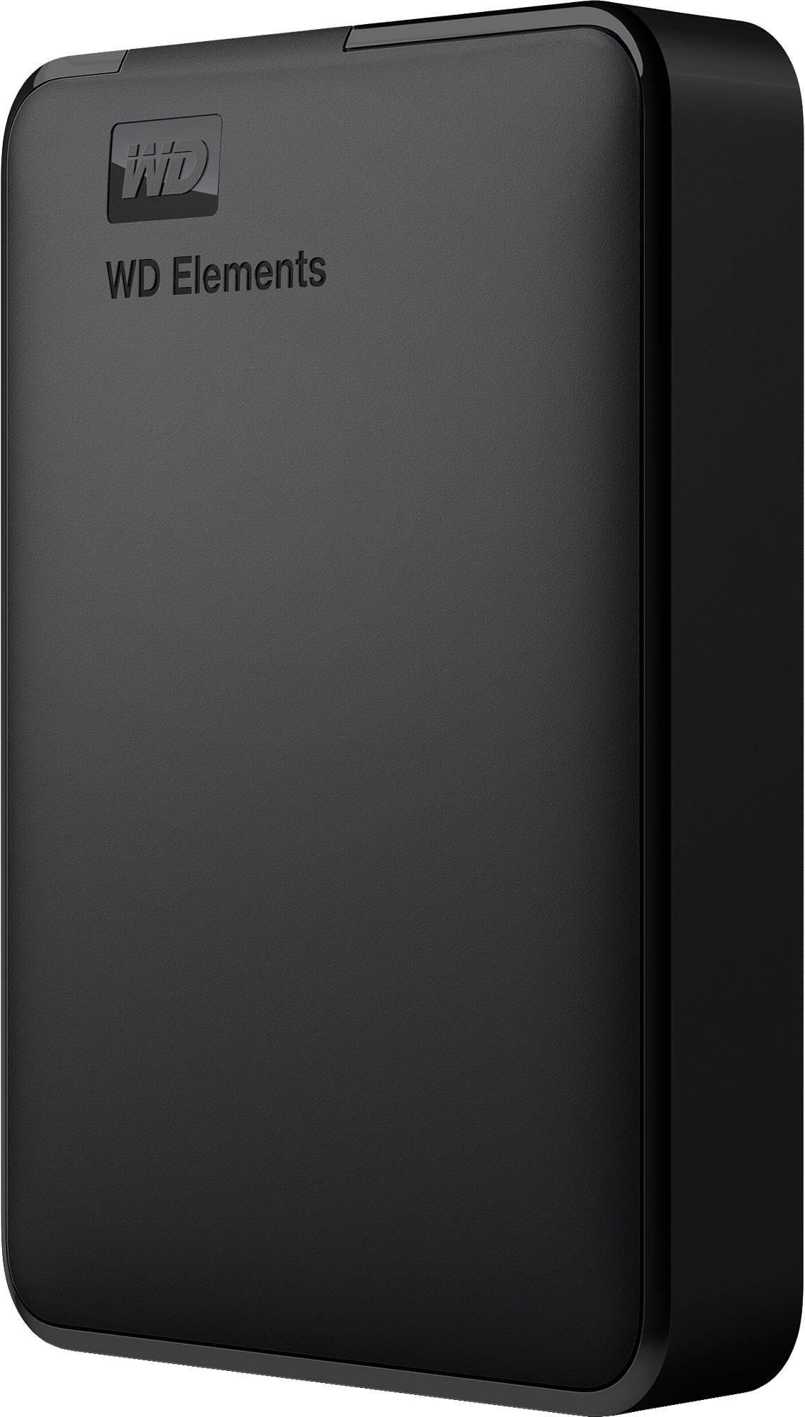 Жорсткий диск портативний Western Digital Elements Portable 5 TB Чорний (590548) - фото 3