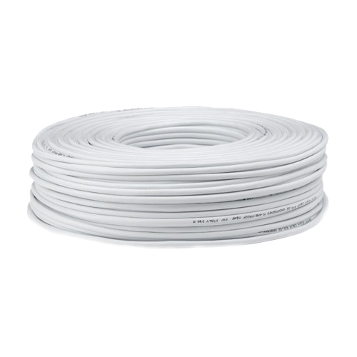 Провод силовой гибкий медный VECTOR Allarm сечение 0,22 мм двухжильный 100 м Белый (33088441)