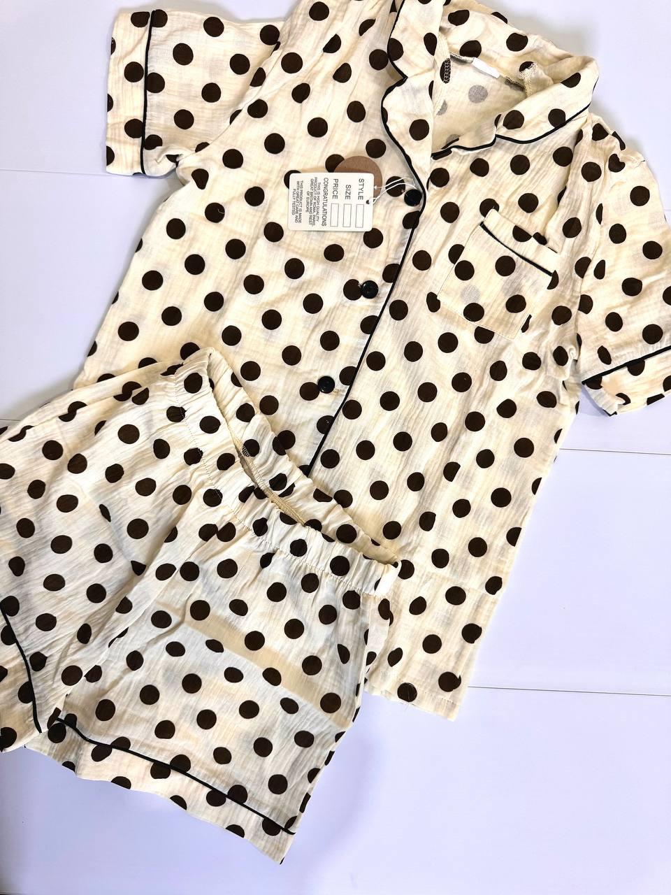 Пижама женская L Молочный (П4К-al-mus-p-001-03)