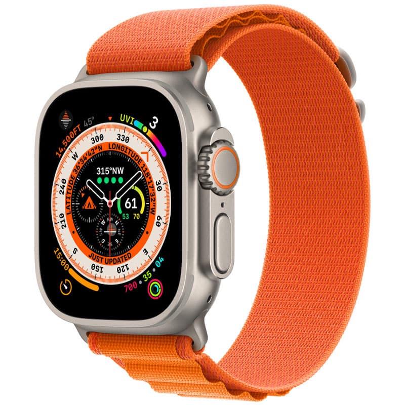 Ремешок Alpine Loop для Apple watch 42/44/45/49 мм Orange (7466192-Or)