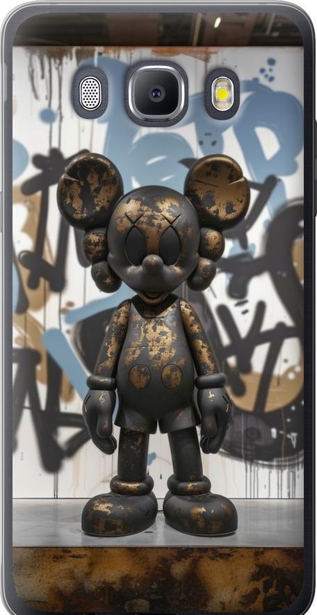Чехол на Samsung Galaxy J5 (2016) J510H Bronze kaws v2 (6098u-264-42517)
