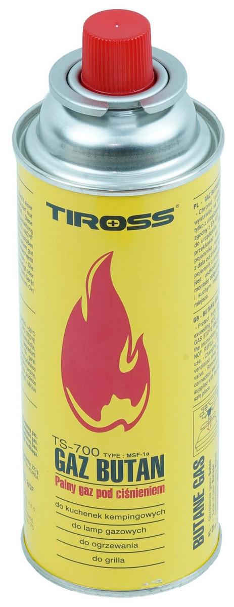 Баллон газовый Tiross универсальный всесезонный 227 г/400 мл (ins445)
