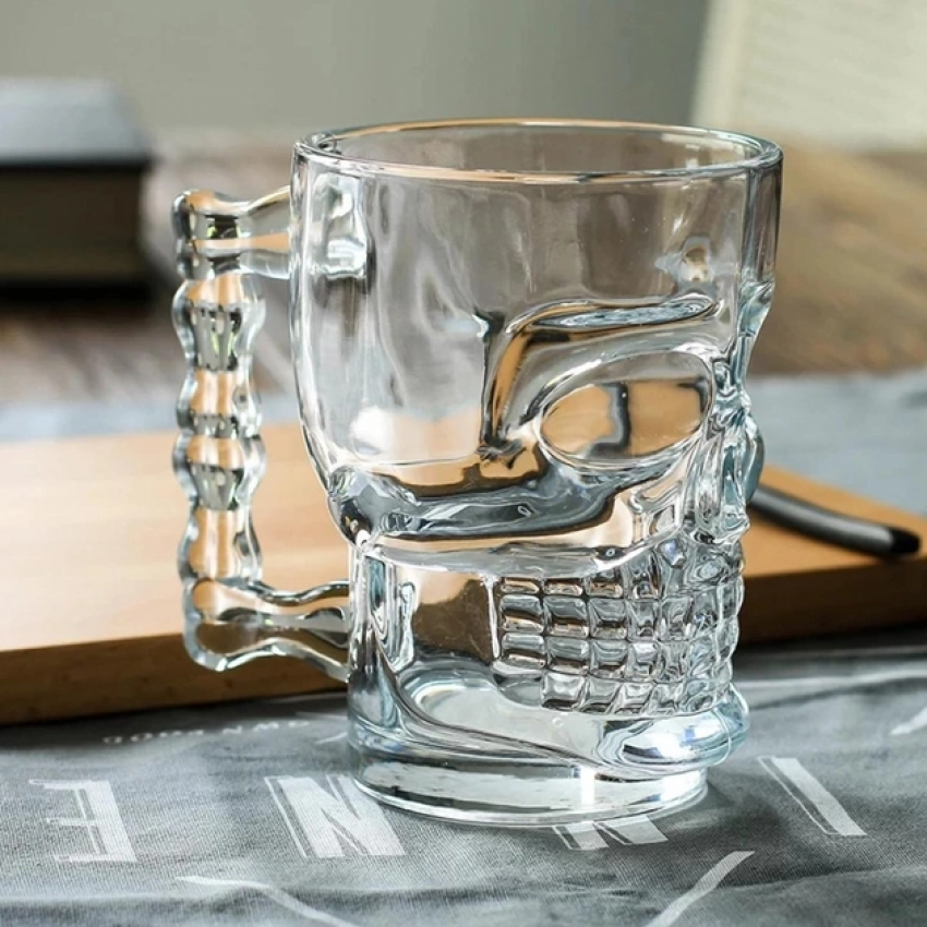 Бокал для пива Череп 500 мл 1 шт. (R89587)