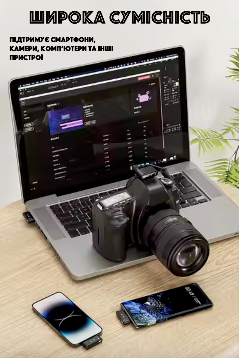 Микрофон беспроводной петличный M93 2-in-2 для iPhone/Android и видеокамеры Black - фото 6