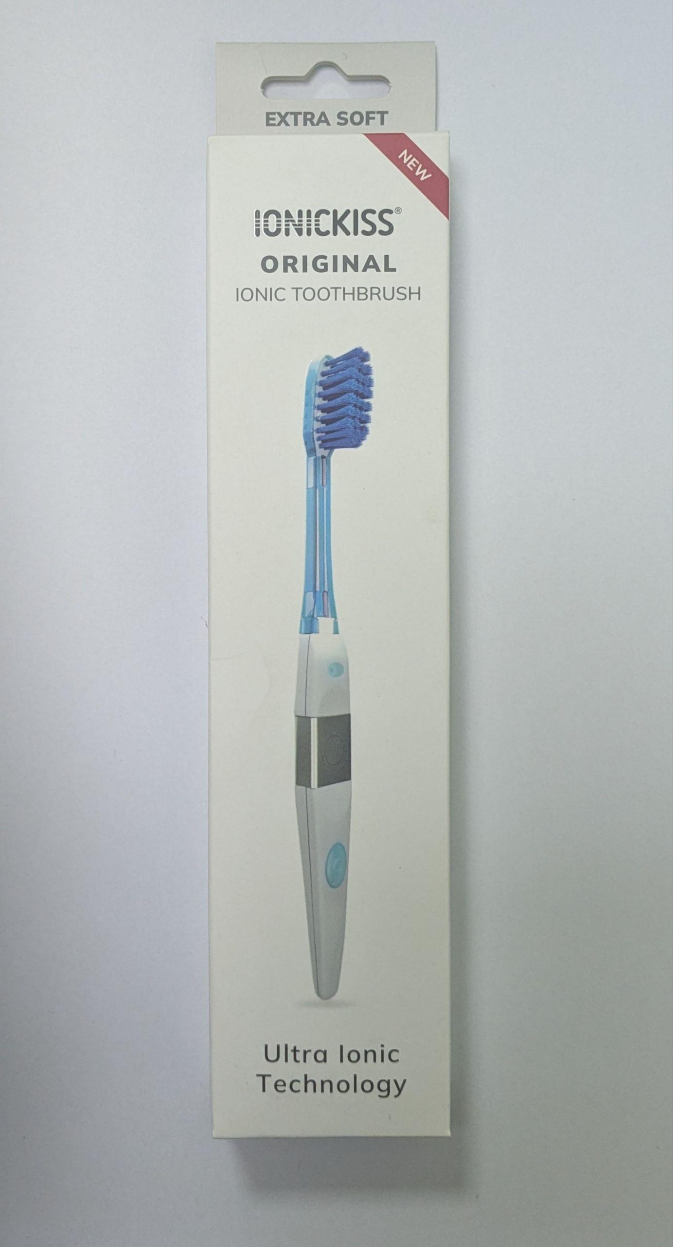 Зубная щетка ионная IONICKISS Soft очень мягкая Голубой (IO13-01O)