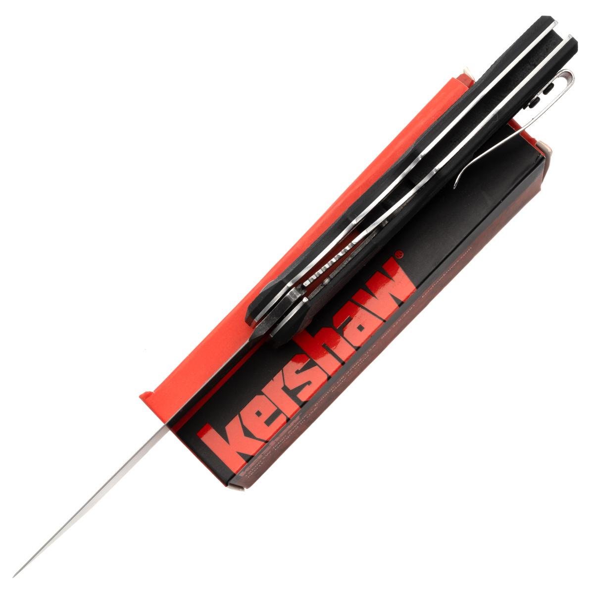 Ніж складаний Kershaw 2402BK КІГОТЬ на підшипниках Чорний (00000093024) - фото 5